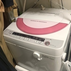SHARP洗濯機2.5千円（引取限定）