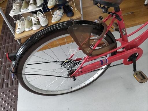 J039 軽快自転車 CARG LEDオート 変速なし 26インチ