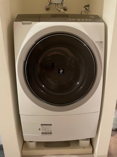 SHARP ドラム式洗濯機 ES-A200