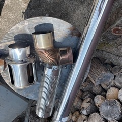 薪ストーブ 煙突付き 直接引き取り