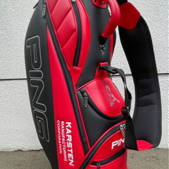 ピン　キャディバッグ　カッコイイ男女兼用　ゴルフ