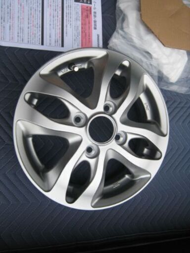 ブリヂストン新品アルミ バルミナ DSM 13インチ4J,＋45PCD100 