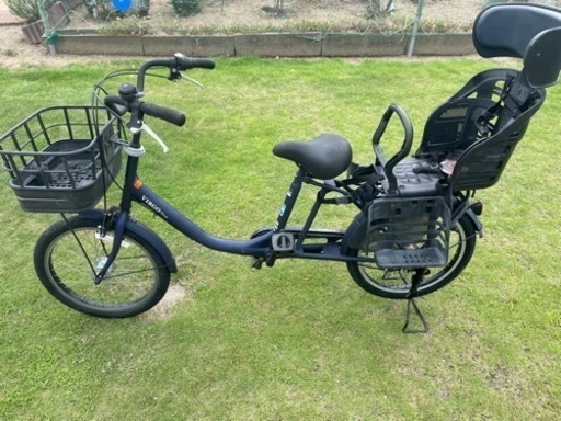 チャイルドシート付き自転車