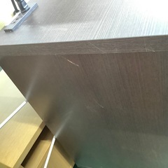 家具ならトレファク吉川店！！ 福山工芸 ローチェスト 3段 ダークブラウン エッセDK ※側面キズ有