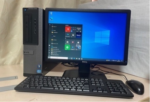 【美品✨】 •PC DELL デスクトップ  i5/win10/1-SSD 128GB, 2-HDD 1.5TB/メモリ8GB