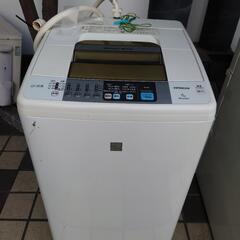 【売ります】日立　シャワーウォッシュ　全自動洗濯機　NW-…