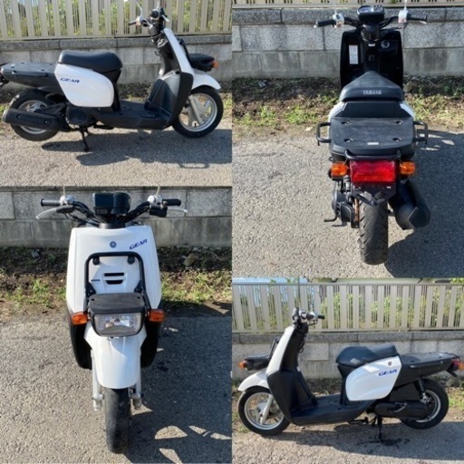 ☆ギア50.低燃費FIエンジン☆前後タイヤ・バッテリー・プラグなどなど新品交換^_^色々整備で快調ですよ！50cc原付スクーター☆ ☆ギア50.低燃費FIエンジン☆前後タイヤ・バッテリー・プラグなどなど