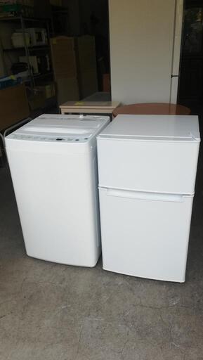 セット6542021年製セット配送と設置は無料サービスオリジナルベーシック冷蔵庫85L＋オリジナルベーシック洗濯機4.5kg