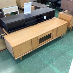 家具ならトレファク吉川店！！ かねたや家具 テレビボード ナチュ...