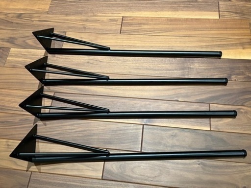 アイアンレッグ 73cm diy テーブル 脚 パーツ 4本 ダイニング脚 素材