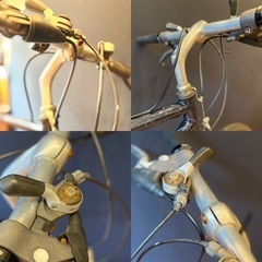 ラグが美しい三連勝のMTB。中野区引取り限定。リペイント。中古。要メンテナンス車。 ラグが美しい三連勝のMTB。中野区引取り限定。リペイント。中古。要