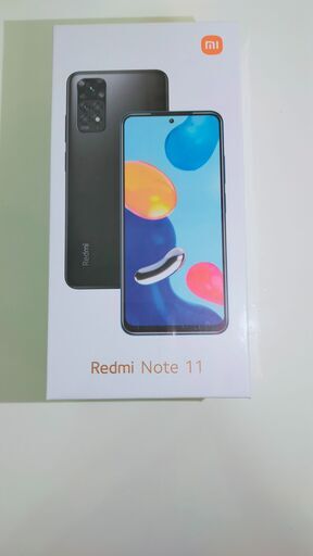 【値下】Redmi Note 11【未開封新品】