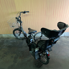 格安‼️ 子供乗せ 電動自転車 YAMAHA バビー ブラック 20インチ 充電器 