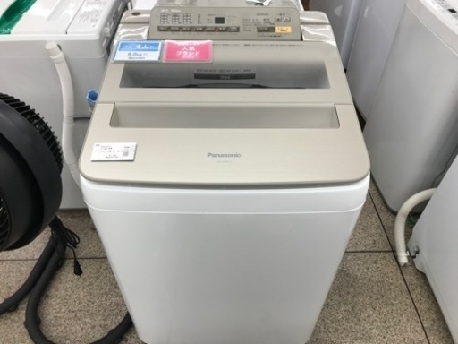 Panasonic 全自動洗濯機　8.0kg
