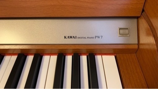KAWAI 電子ピアノ PW7 木製鍵盤