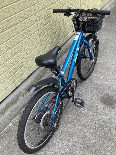jeep 22 自転車 ブルー