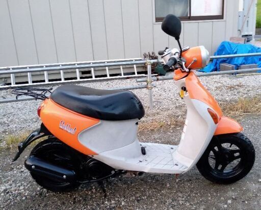 優れたエンジン。 (Suzuki).(Let's 4) ( パレット). フロントタイヤ