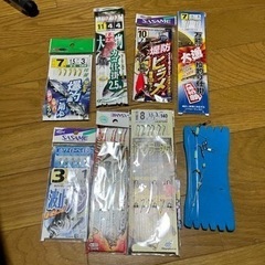 釣具(ジギング、遠投カゴ)