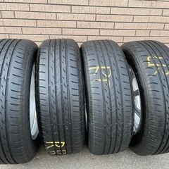 プリウス等に　タイヤアルミ4本セット　