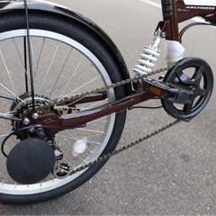 折りたたみ新車−20インチ茶色