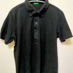 ポロシャツ3枚セット（黒）BENETTON 　/　DESIGNW...