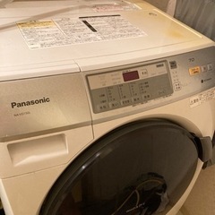 Panasonic ドラム式　洗濯機　要修理