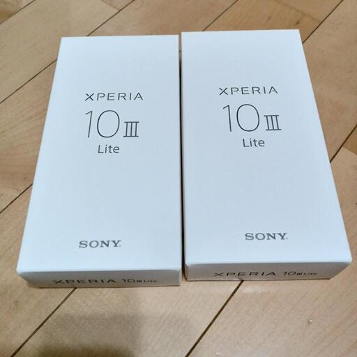 新品Xperia 10 III Lite ブラック 64 GB SIMフリー 2台セット - その他