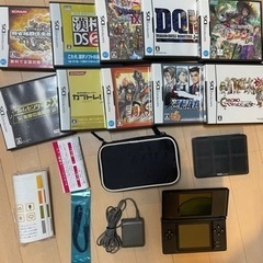 Nintendo DS 各種ソフト 10本+ ジャンク品本体　ま...
