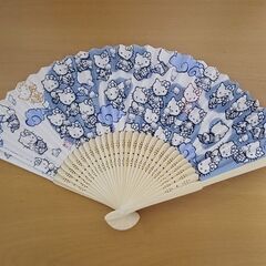 【新品】キティちゃん　扇子