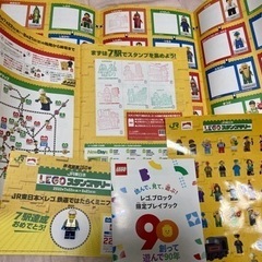 JR東日本  LEGO スタンプラリー 7駅賞　8駅達成 …