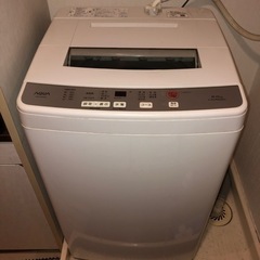 🍀美品　洗濯機　AQUA 6kg  🍀