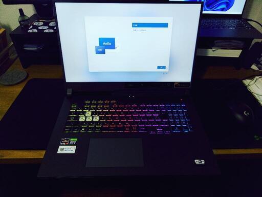 ASUS ゲーミングノートPC ROG Strix G17 G713IM【美品/中古】