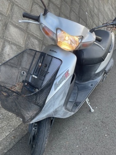 実働　レッツ2 原付　バイク車体