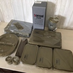 ピクニックセット　KANSAI 未使用品　バーベキュー　キャンプに