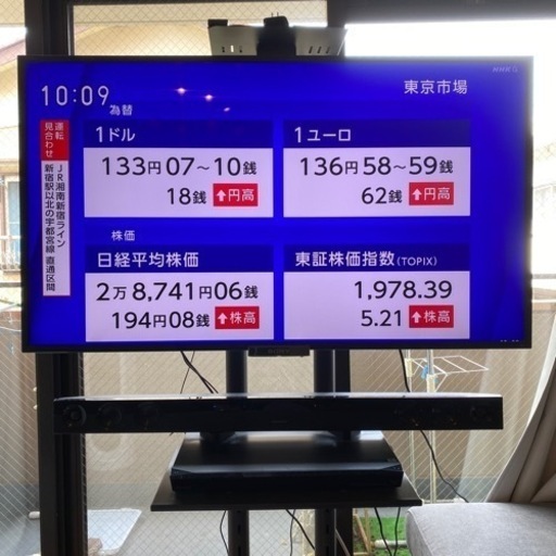 SONYテレビ46incとテレビスタンド
