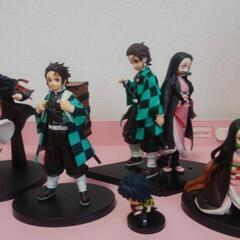 フィギュア他全27点＋カード16点 鬼滅の刃 まとめてセット