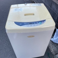 無料　富士通　洗濯機　5.0kg 洗い