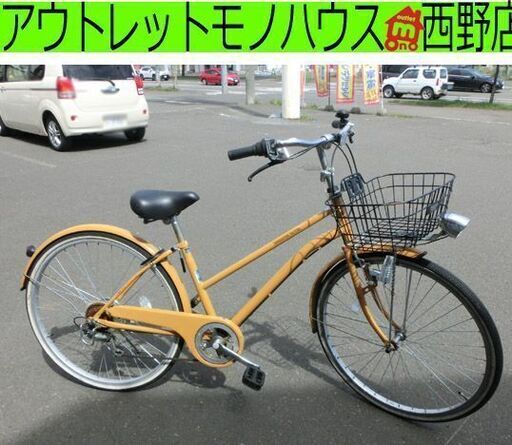 イノベーションファクトリー 26インチ アサヒ ６段変速ギア付き　美品　大阪 大阪 あさひシティサイクル イノベーションファクトリー 26インチ 6段