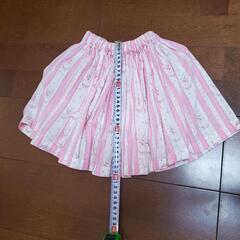120サイズ位の手作りのスカート(綿素材)7