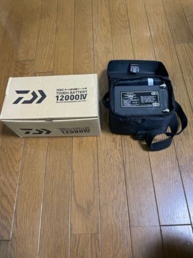 【中古/美品】ダイワ　船釣り用バッテリー　タフバッテリー12000Ⅳ