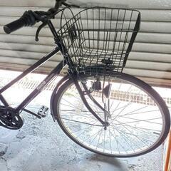 自転車中古 Pluviale 外装6段変速 カゴ鍵付き タイヤ27インチ カラー