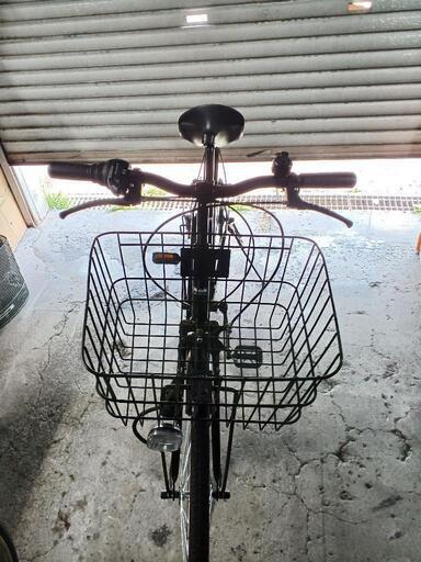 自転車中古 Pluviale 外装6段変速 カゴ鍵付き タイヤ27インチ カラー