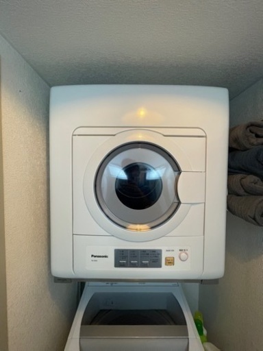 【2021年製】パナソニック　NH-D503 衣類乾燥機