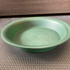鉢皿 受皿 アップルウェアー 中深皿6号 緑色