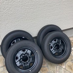 f*n様 ジムニー★JB64★新車外し★純正タイヤ 175/80R16 4本セッ 新車外しジムニー （jb64）純正タイヤ 175/80/R16