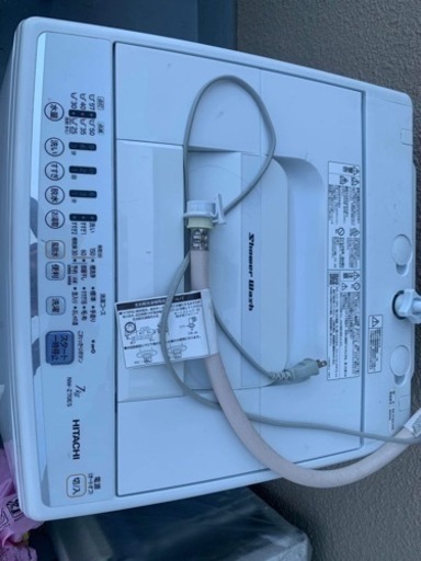 その他 中古 洗濯機 日立 NW-Z70E5 2019年製