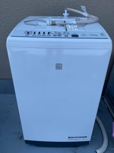 中古　洗濯機　日立 NW-Z70E5 2019年製