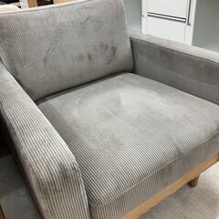 URBAN RESEARCH DOORS 1人掛けソファー 色褪せ、ヘタリ有 22,000円