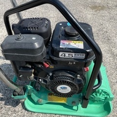 お話し中　三笠産業  プレートコンパクタ MVC-50GB 中古品 ④