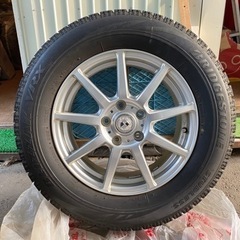 値下げ‼︎ブリヂストンスタッドレスタイヤ、ホイール付き4本セット
